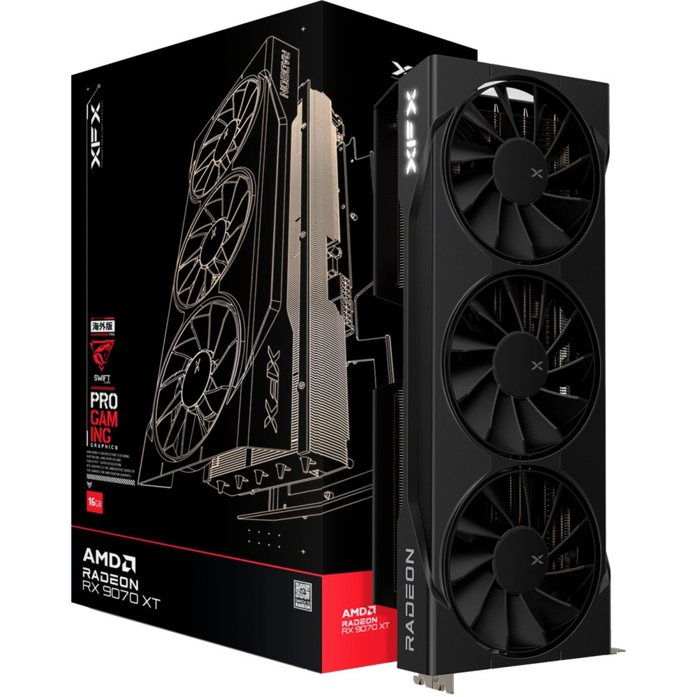 XFX Radeon RX 9070 XT Swift, Scheda grafica