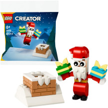 LEGO Creator Divertimento natalizio con Babbo Natale, Giochi di costruzione