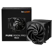 be quiet! Pure Rock Pro 3 Black Processore Raffreddatore d'aria 12 cm Nero 1 pz, raffreddamento CPU
