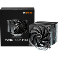 be quiet! Pure Rock Pro 3 Processore Raffreddatore d'aria 12 cm Argento 1 pz, raffreddamento CPU