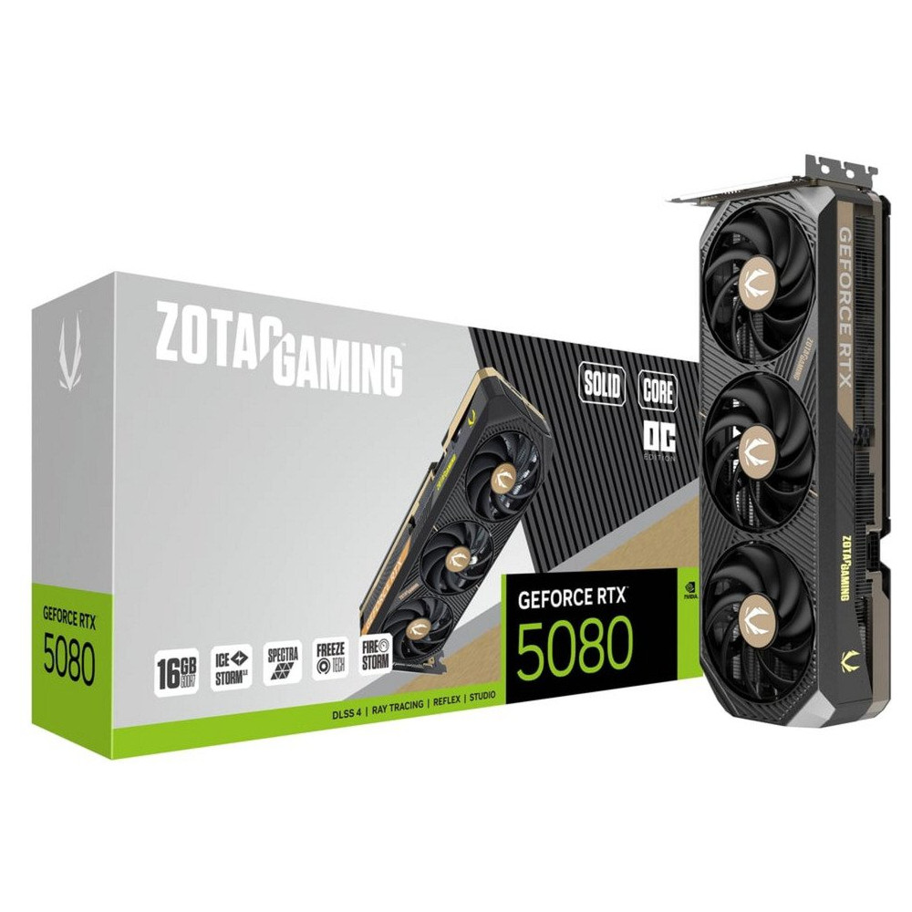 ZOTAC GeForce RTX 5080 SOLID CORE OC, Scheda grafica