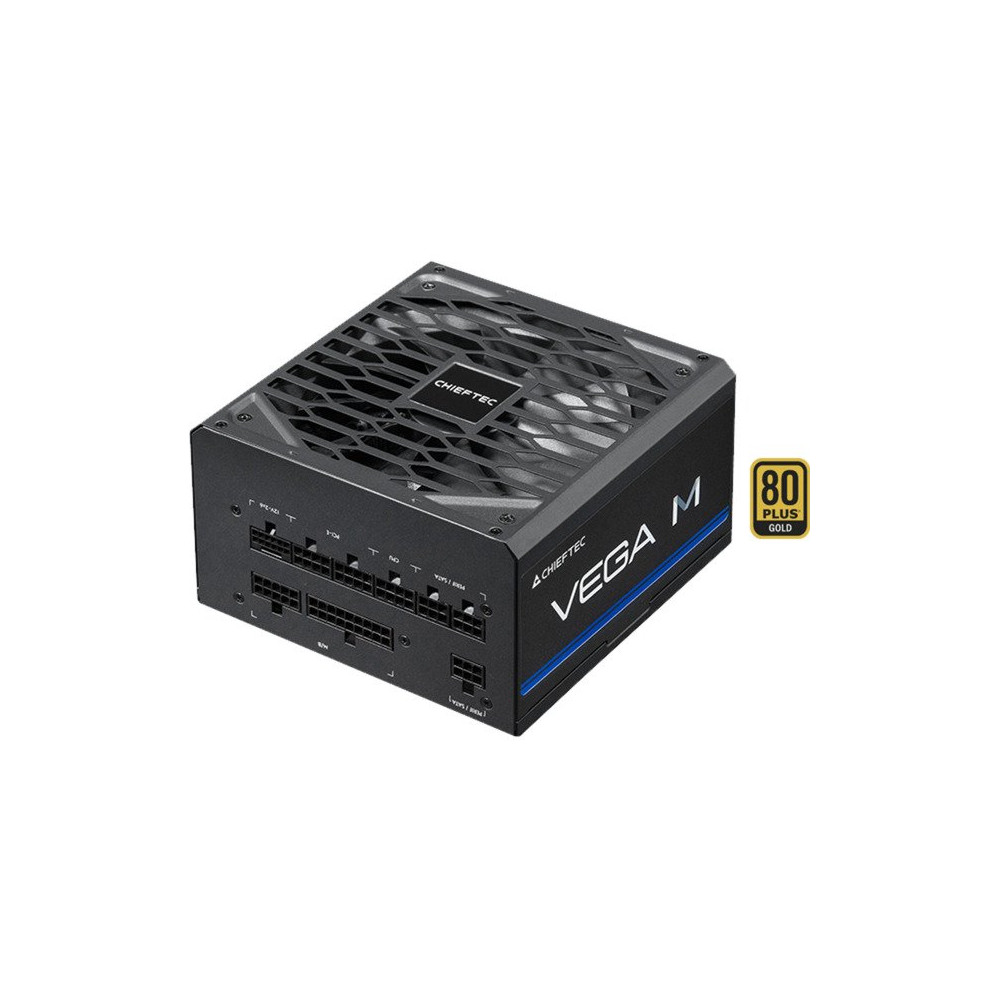 Chieftec Vega PPG-750-C alimentatore per computer 750 W 20+4 pin ATX ATX Nero, Alimentatore PC