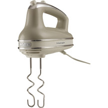 Ariete 1548 Sbattitore Vintage, 450W, 5 velocità, Funzione turbo, 2 fruste, Beige, Mixer manuale