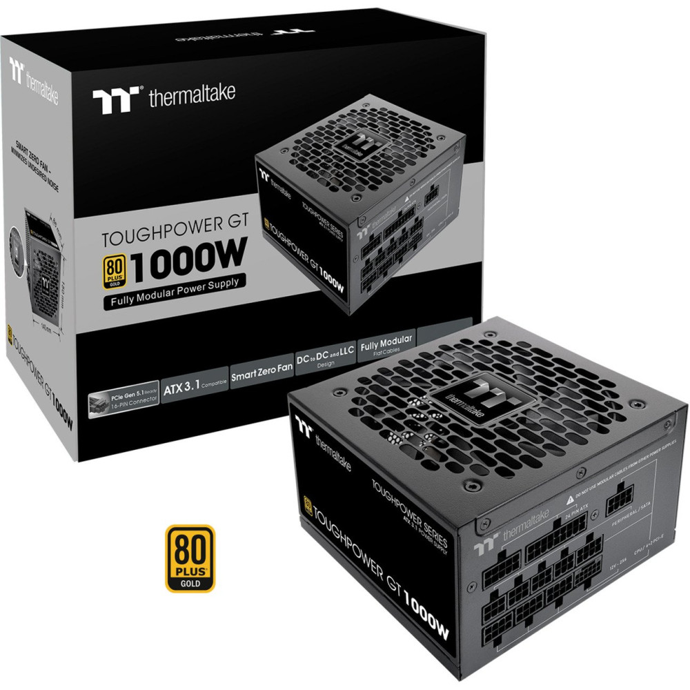 Thermaltake Toughpower GT 1000W, Alimentatore PC