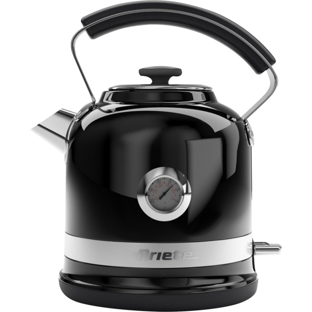 Ariete 2854 Moderna Bollitore Elettrico, 2000 W, Capacità 1,7 L, 360° Cordless, Sistema di Spegnimento Automatico, Filtro Rimovi