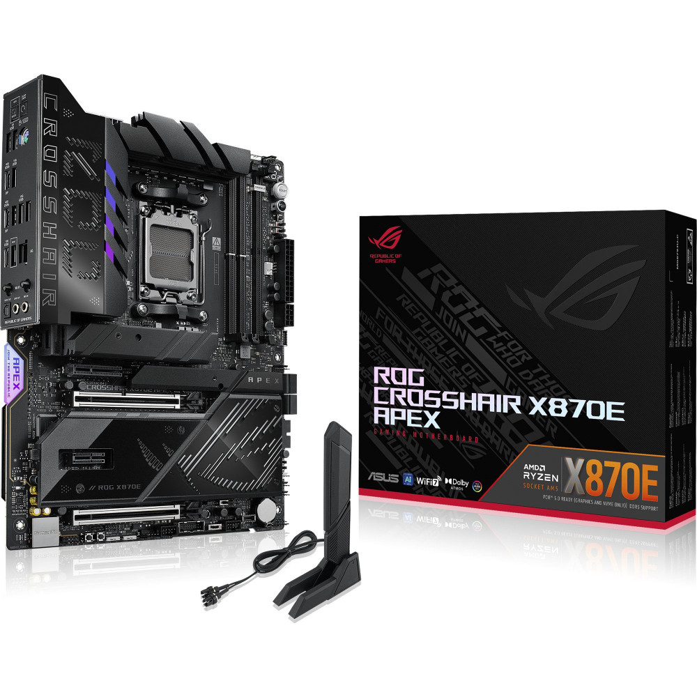 ASUS ROG CROSSHAIR X870E APEX AMD X870E Socket AM5 ATX, Scheda madre