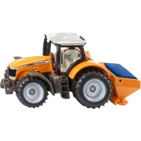 SIKU Massey Ferguson with Salt Spreader Modellino di trattore Preassemblato, Veicolo modello