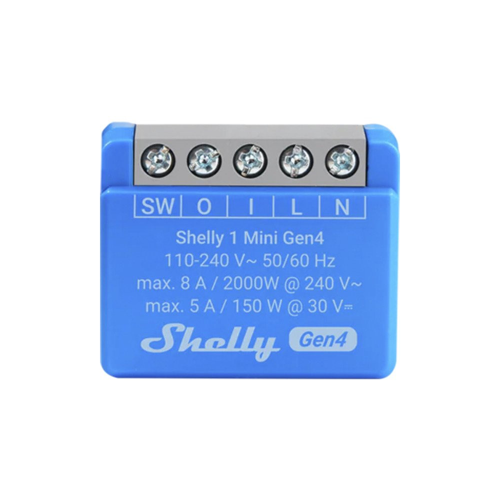 Shelly 1 Mini Gen4, Relè