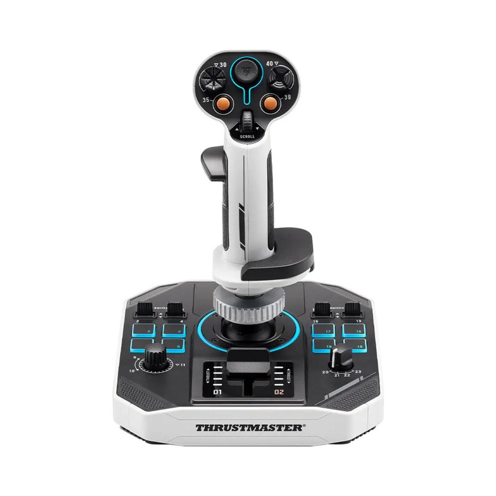 Thrustmaster Sol-R 1 Nero, Bianco USB Flightstick Analogico/Digitale PC, Joystick