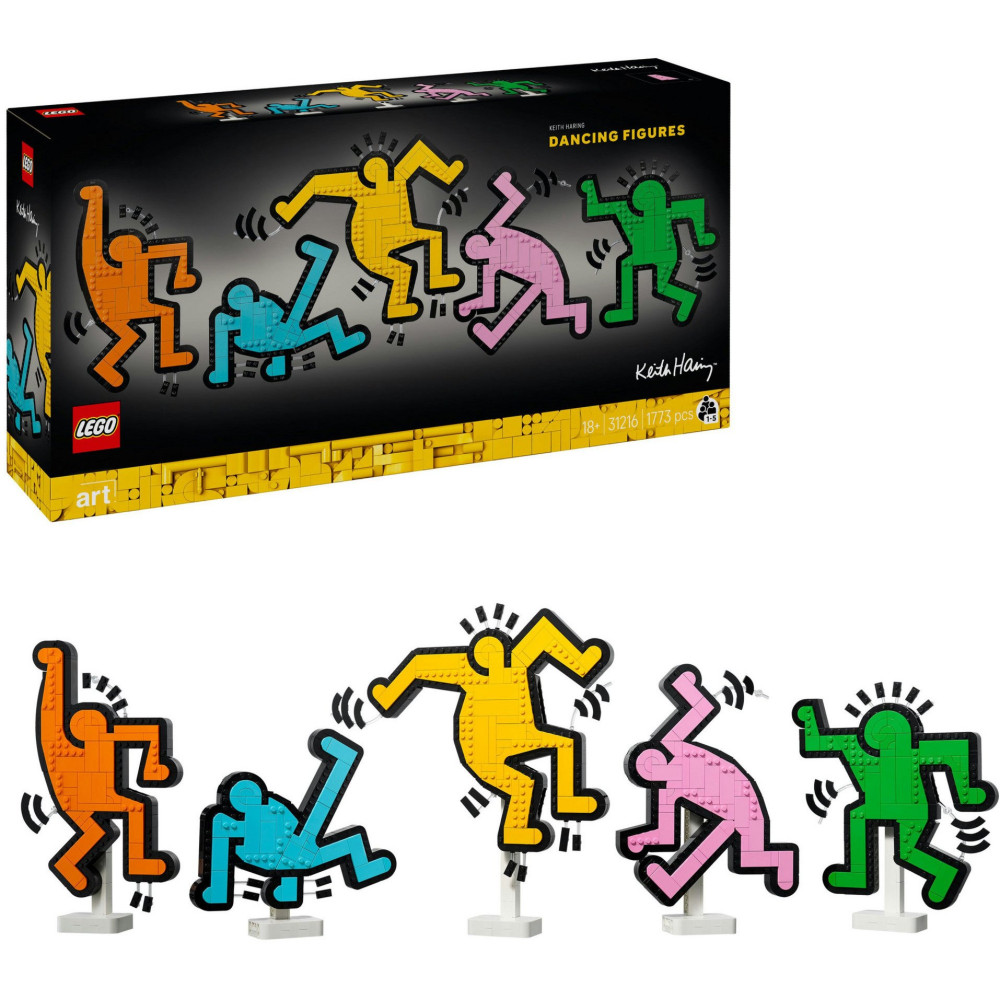 LEGO ART Keith Haring – Figure danzanti, Giochi di costruzione