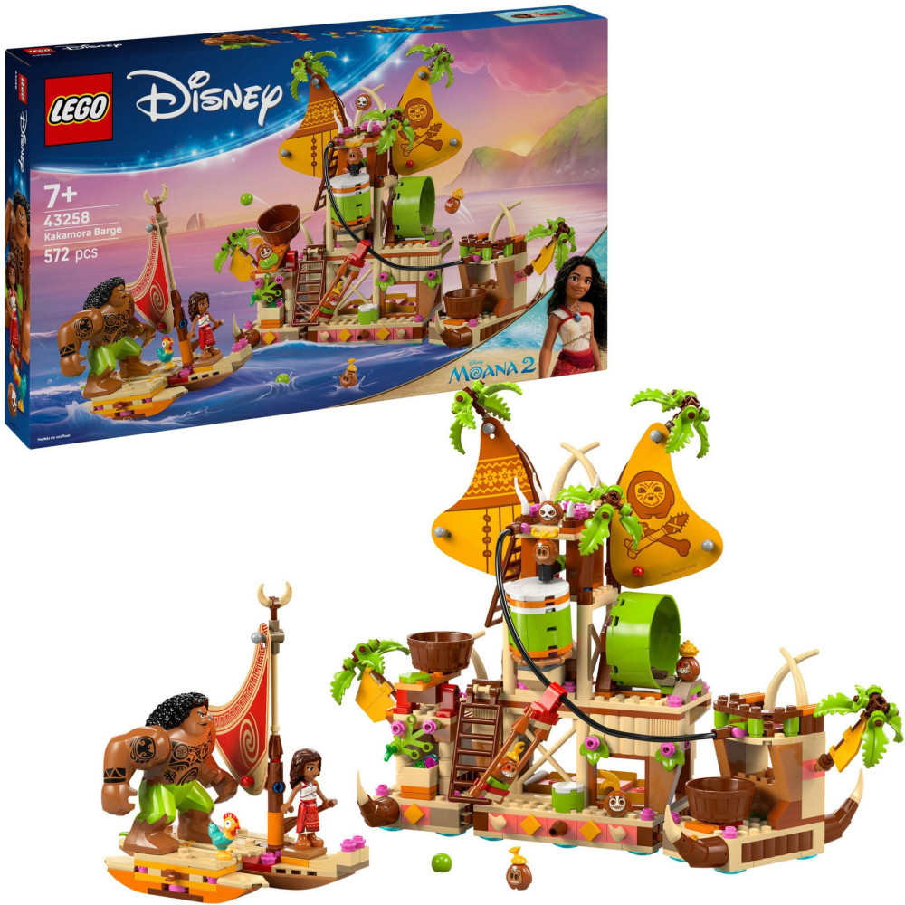 LEGO Disney Princess Il barcone dei Kakamora, Giochi di costruzione