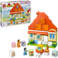 LEGO DUPLO Casa della Famiglia di Bluey con gioco di memoria, Giochi di costruzione