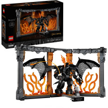 LEGO ICONS Il Signore degli Anelli: Book Nook del Balrog™, Giochi di costruzione