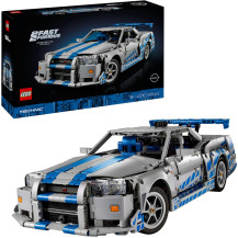 LEGO Technic Auto Nissan Skyline GT-R (R34) 2 Fast 2 Furious, Giochi di costruzione