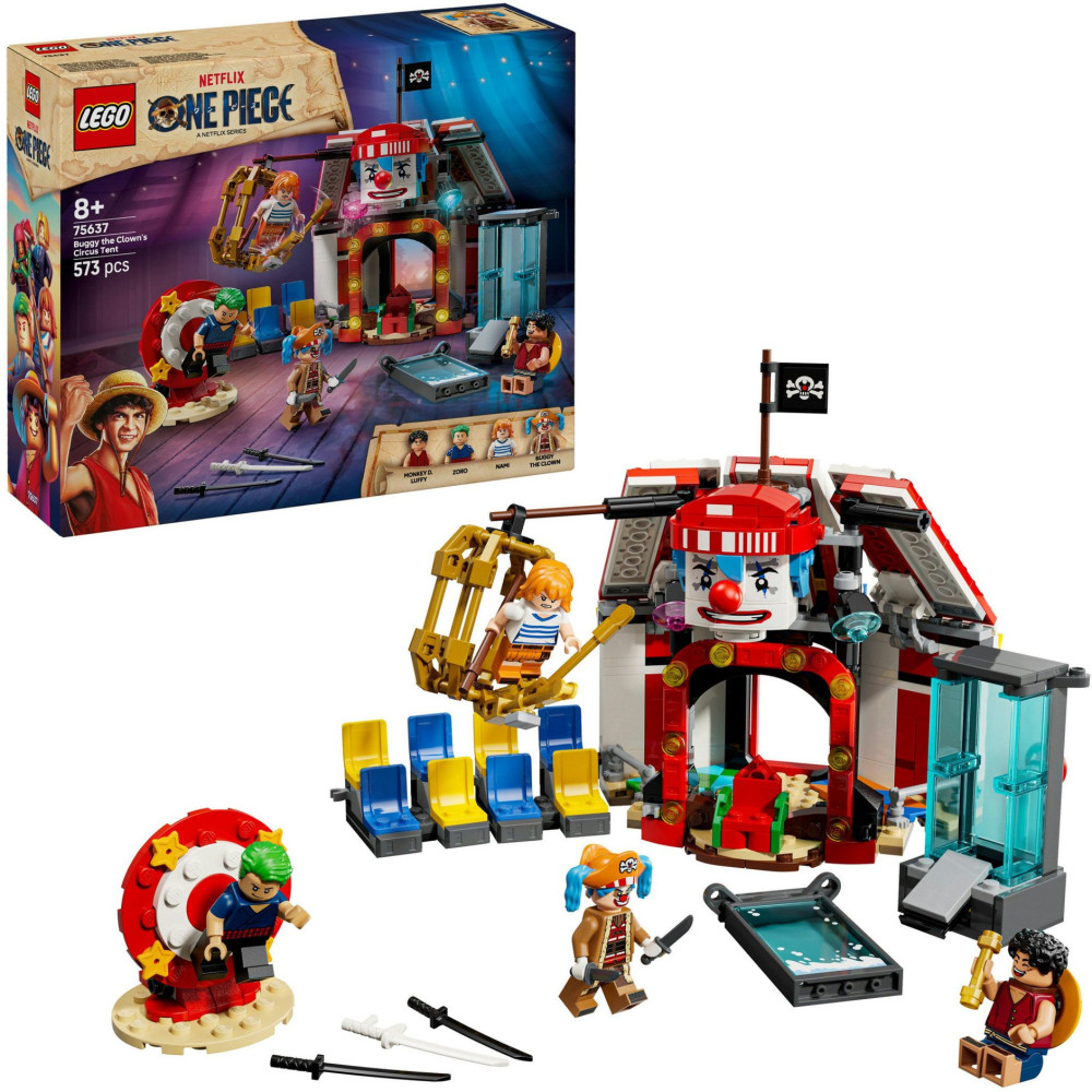 LEGO La tenda del circo di Bagy il Clown, Giochi di costruzione