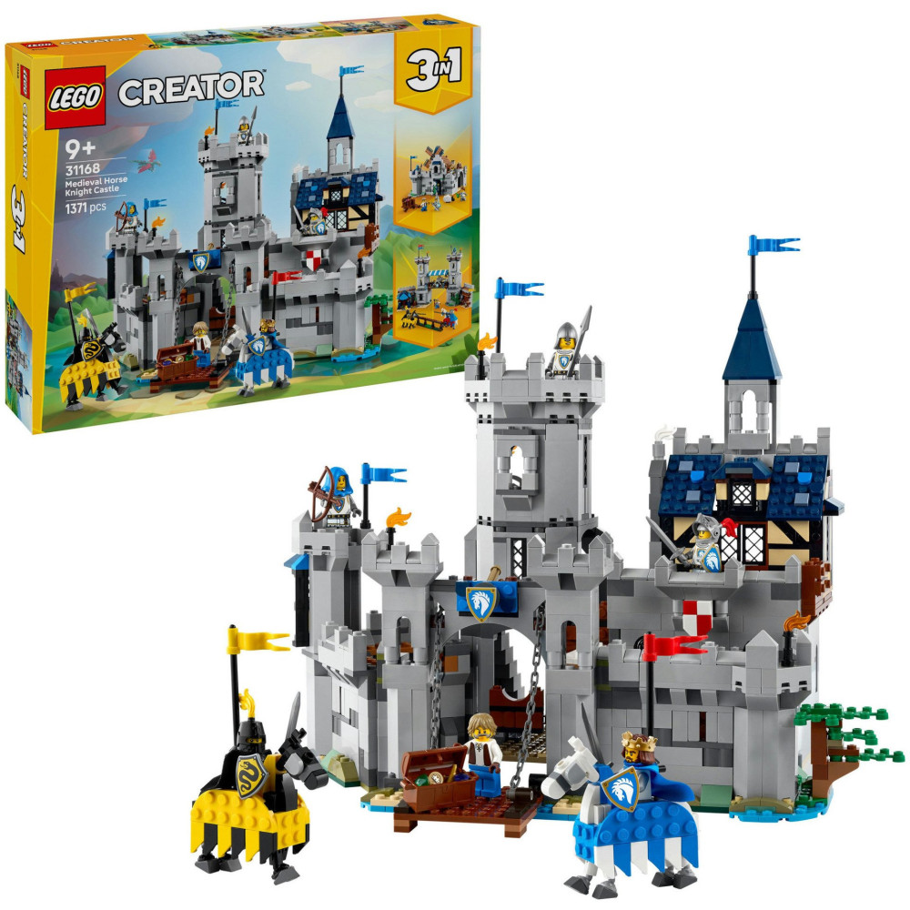 LEGO Creator Castello del cavaliere medievale, Giochi di costruzione