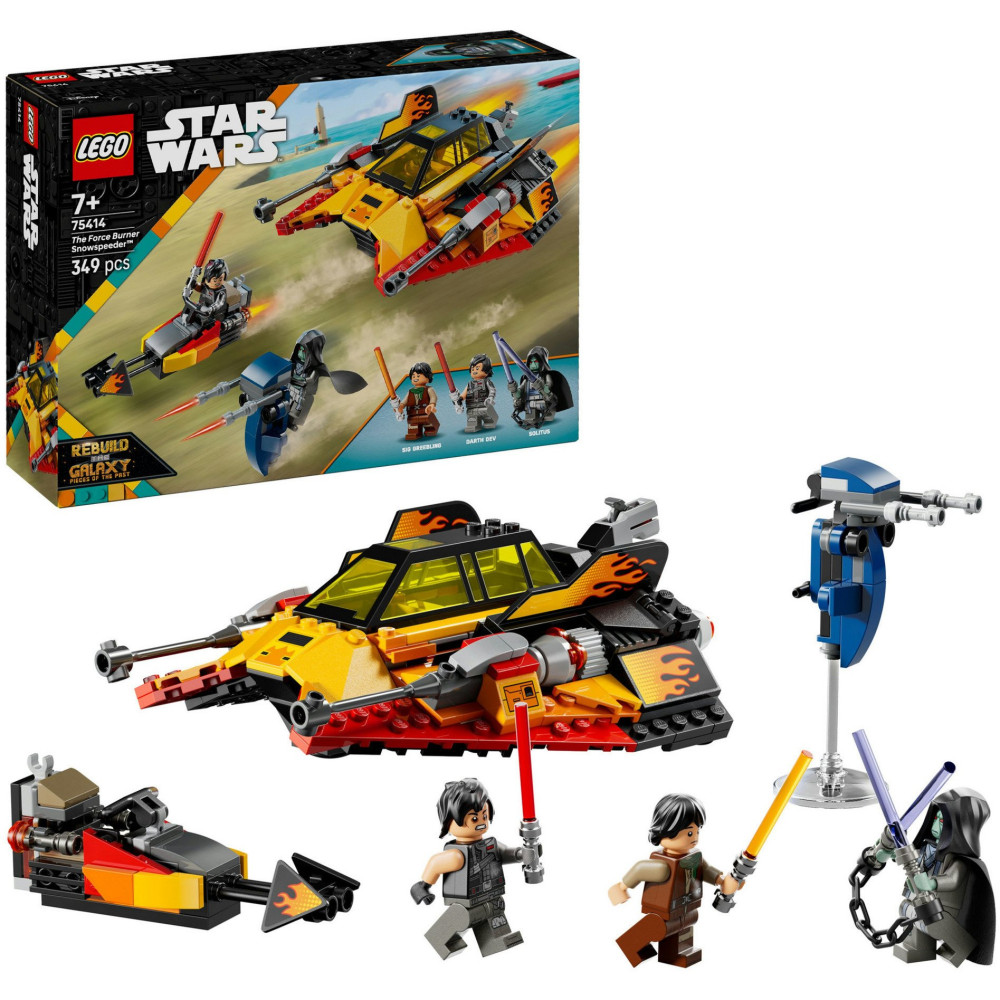 LEGO Star Wars Snowspeeder™ Force Burner, Giochi di costruzione