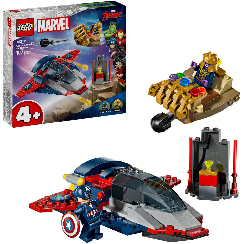 LEGO Captain America contro Thanos, Giochi di costruzione