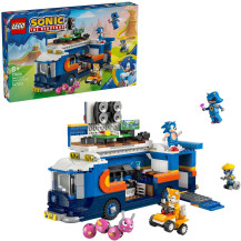 LEGO Camion di comando Team Sonic, Giochi di costruzione