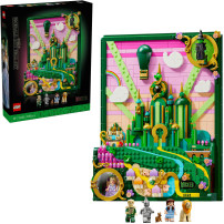 LEGO Wall Art Città di Smeraldo, Giochi di costruzione