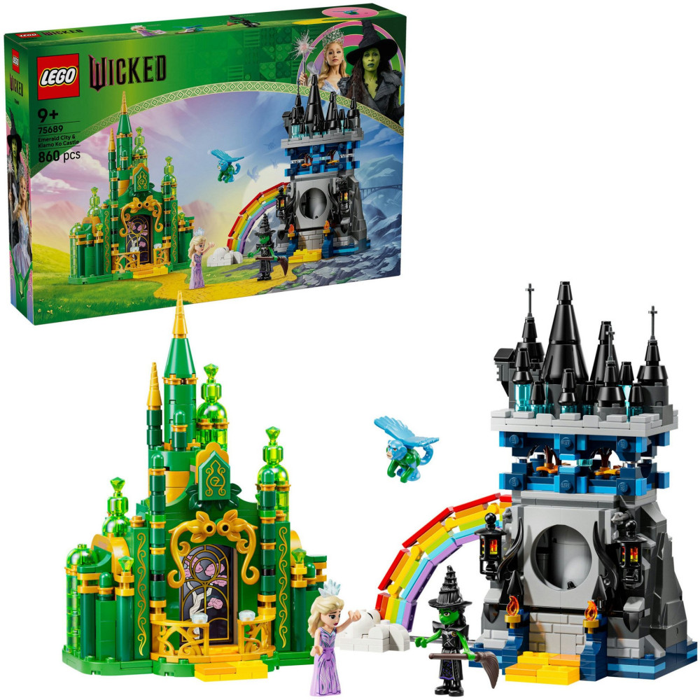 LEGO Città di Smeraldo e Castello Kiamo Ko, Giochi di costruzione