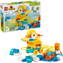LEGO DUPLO Animali su ruote 3 in 1, Giochi di costruzione