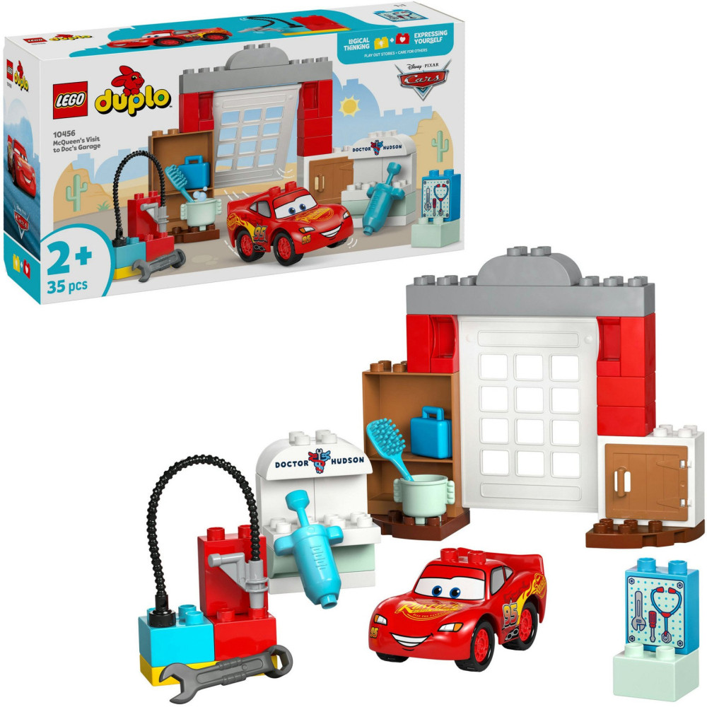 LEGO DUPLO La visita di McQueen all’officina di Doc, Giochi di costruzione