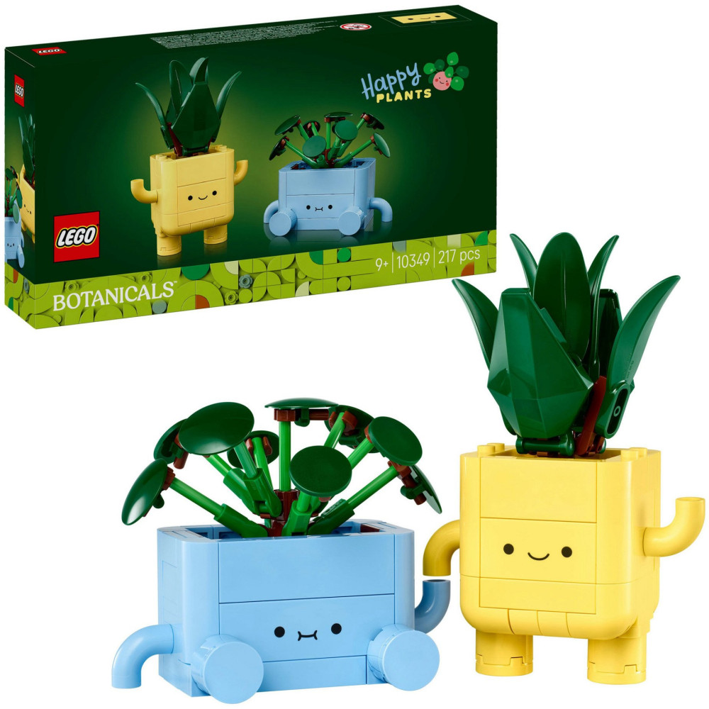 LEGO Botanicals Piantine felici, Giochi di costruzione