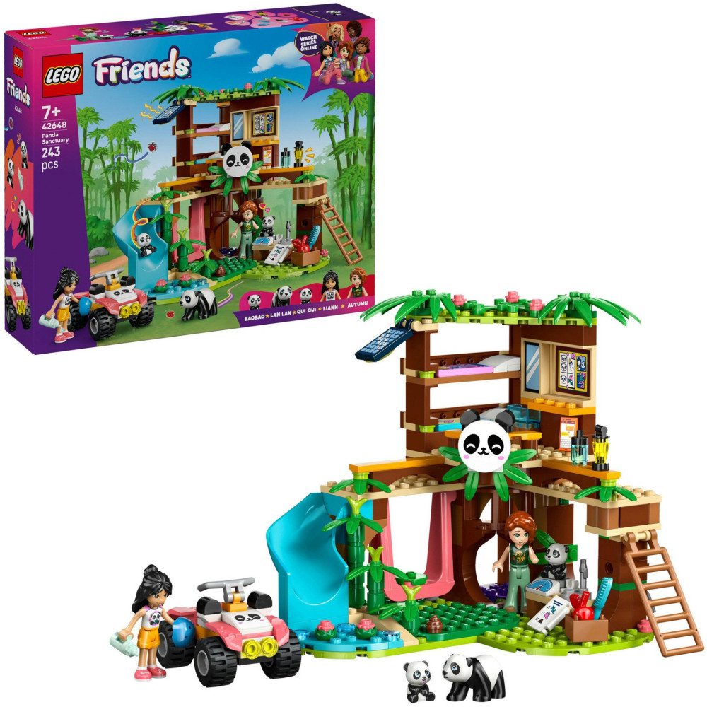LEGO Friends Il Santuario dei Panda, Giochi di costruzione