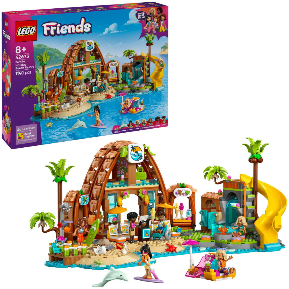 LEGO Friends Vacanza al Beach Resort, Giochi di costruzione