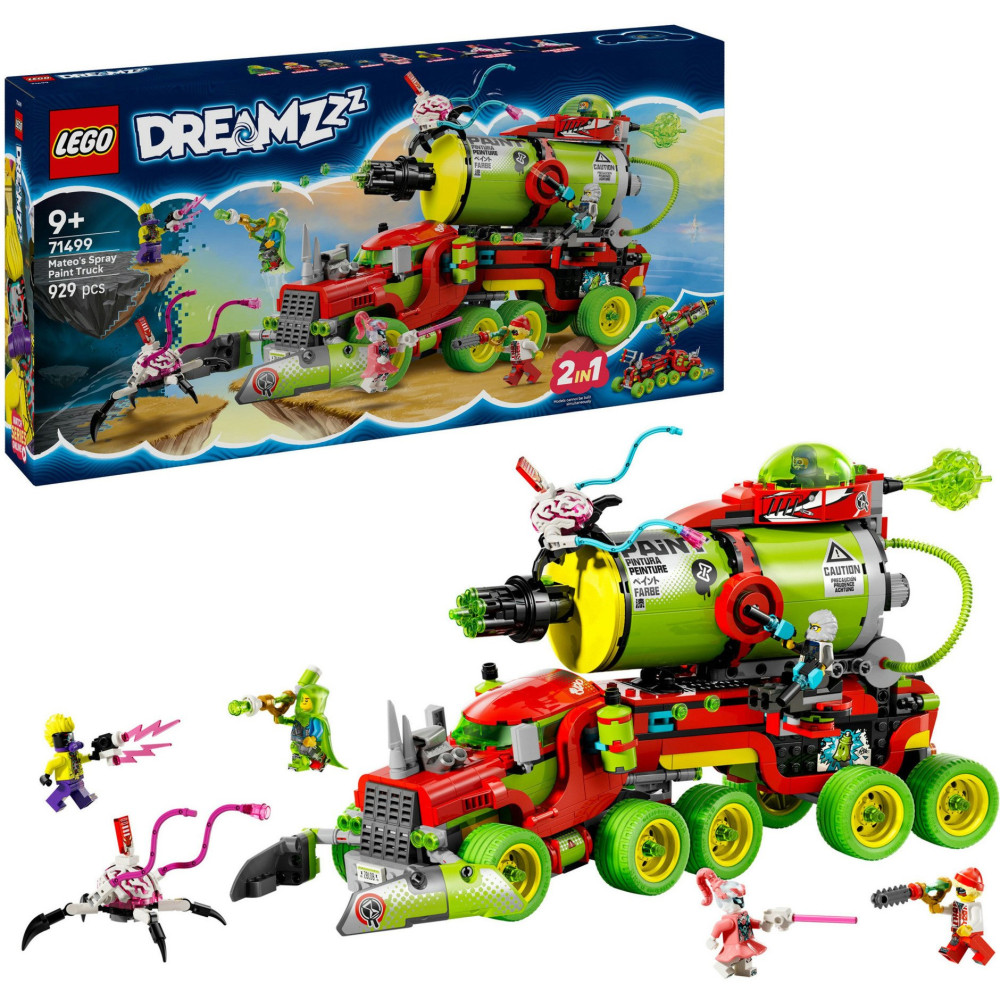LEGO DREAMZzz Il camion della vernice spray di Mateo, Giochi di costruzione