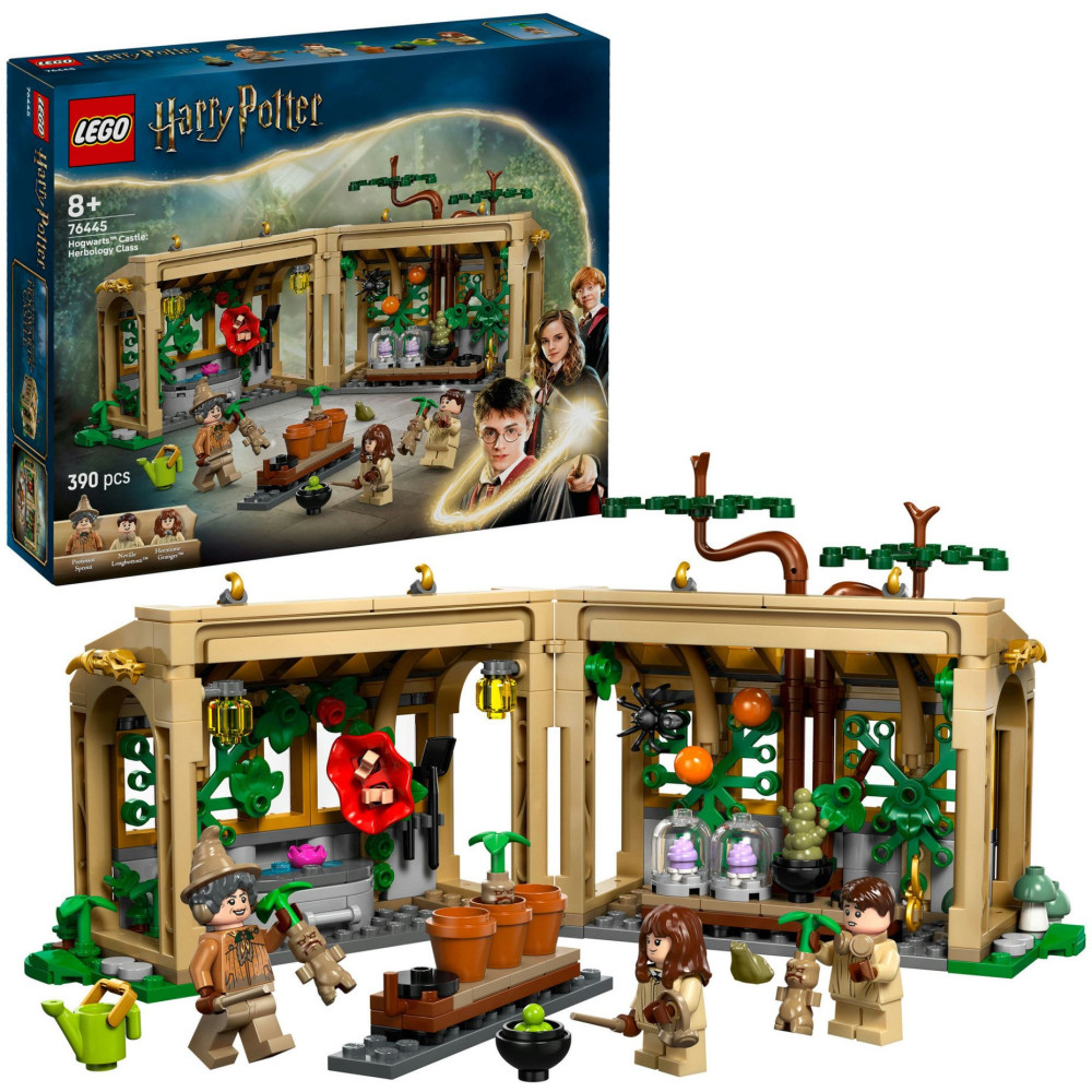 LEGO Harry Potter Castello di Hogwarts: lezione di erbologia, Giochi di costruzione