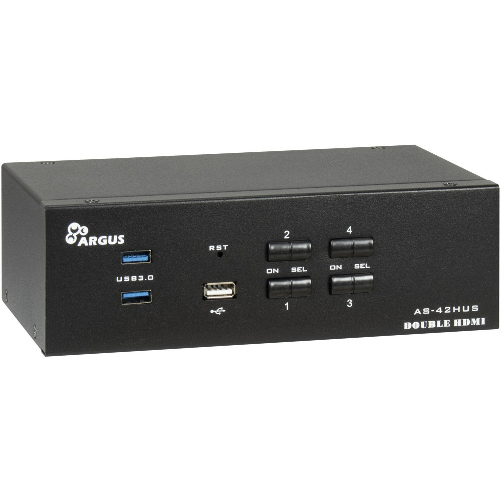Inter-Tech IPC KVM Switch AS-42HUS, Switch KVM