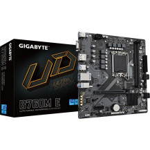 GIGABYTE B760M E Scheda madre - Supporta CPU Intel Core 14ª generazione, VRM a 6+1+1 fasi, fino a 7200 MHz DDR5 (OC), 2xPCIe 4.0