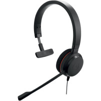 Jabra Evolve 20 Auricolare Cablato A Padiglione Ufficio USB Type-C / USB Type-A Nero, Headset