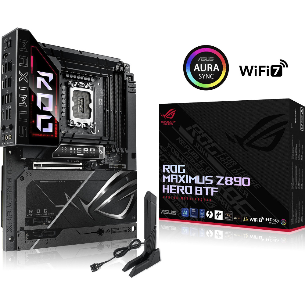 ASUS ROG MAXIMUS Z890 HERO BTF Intel Z890 LGA 1851 (Socket V1) ATX, Scheda madre