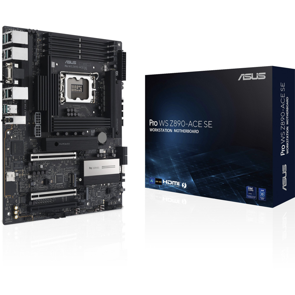 ASUS PRO WS Z890-ACE SE Intel Z890 LGA 1851 (Socket V1) ATX, Scheda madre