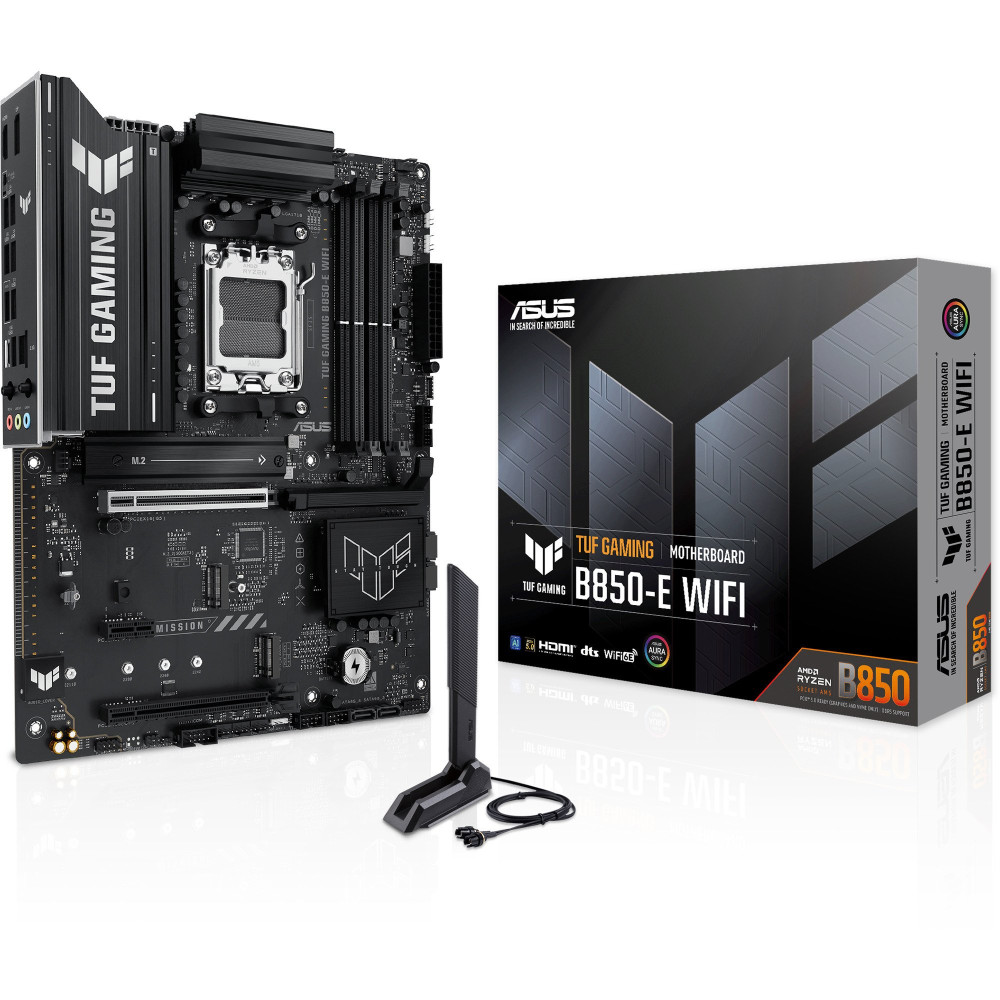 ASUS TUF GAMING B850-E WIFI AMD B850 Socket AM5 ATX, Scheda madre
