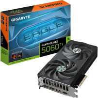 GIGABYTE GeForce RTX 5060 Ti EAGLE OC 8G Scheda Grafica – 8 GB GDDR7, 128 bit, PCI-E 5.0, 2617 MHz Frequenza del core, 3 x Displ