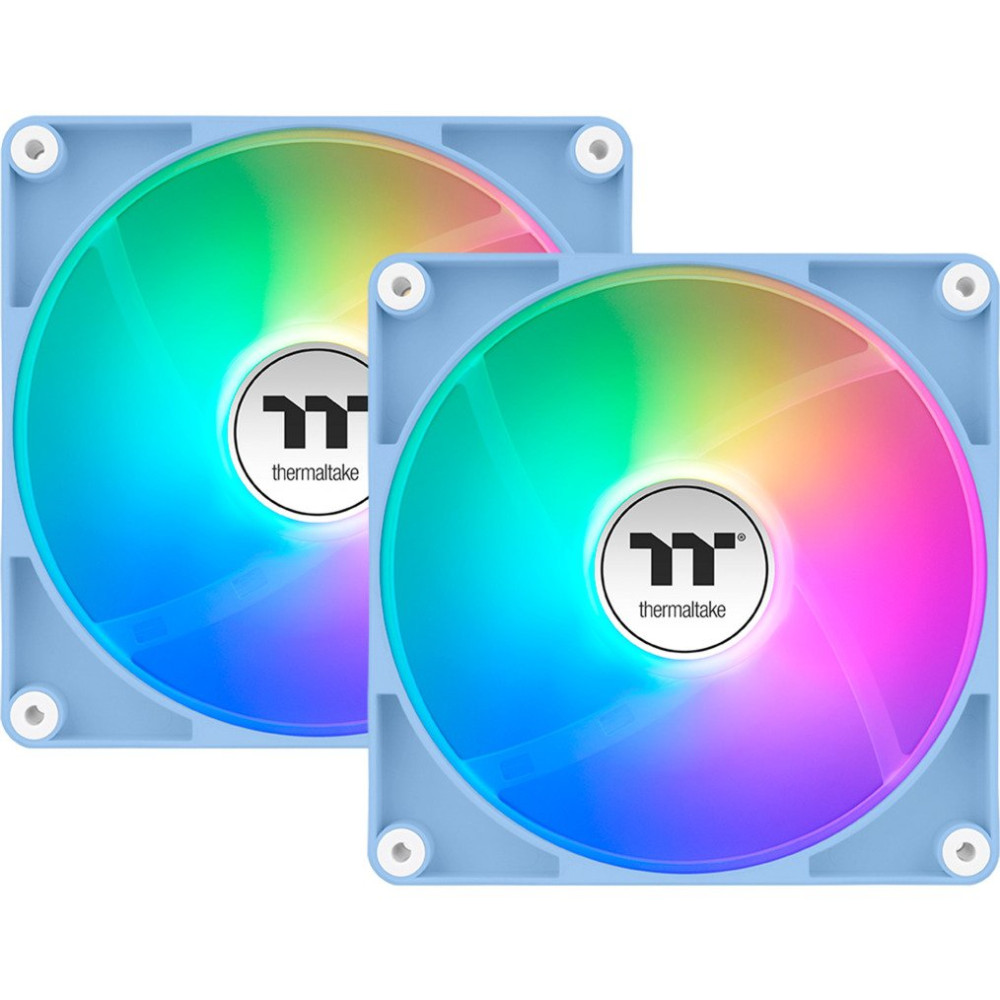 Thermaltake CT120 Reverse ARGB Sync PC Cooling Fan Hydrangea Blue, Ventola