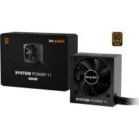 be quiet! System Power 11 650W alimentatore per computer 20+4 pin ATX ATX Nero, Alimentatore PC