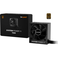be quiet! System Power 11 750W alimentatore per computer 20+4 pin ATX ATX Nero, Alimentatore PC