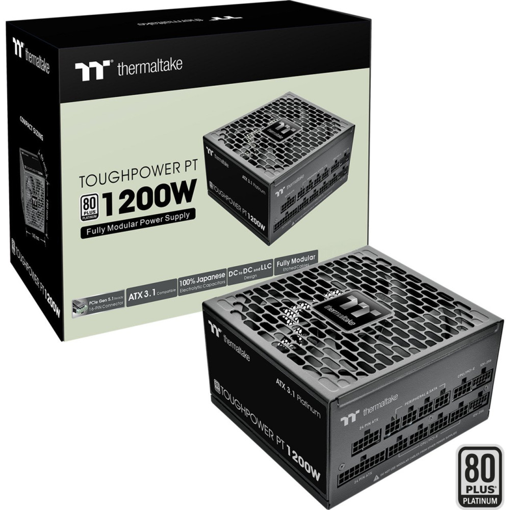 Thermaltake Toughpower PT 1200W, Alimentatore PC