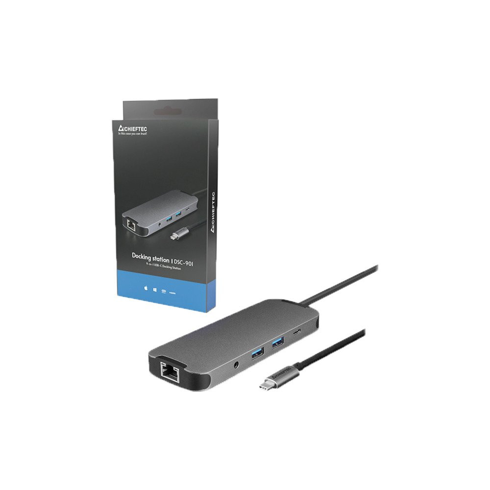 Chieftec DSC-901 docking station per dispositivo mobile Grigio