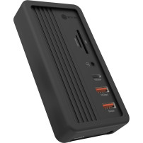 ICY BOX IB-DK4072M-CU31 USB 3.2 Gen 2 (3.1 Gen 1) Type-C Nero, Docking station