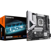 GIGABYTE B860M EAGLE V2 Scheda madre - CPU Intel Core Ultra Series, VRM a 6+1+2 fasi, fino a 9066 MHz DDR5, 1x M.2 PCIe 5.0 + 1x