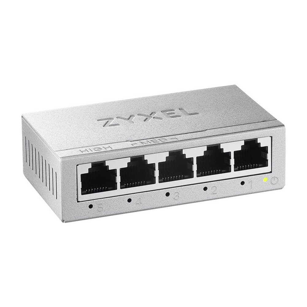 Zyxel GS-105BV5-EU0101F switch di rete Non gestito L2 Gigabit Ethernet (10/100/1000), Interruttore