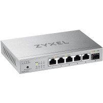 Zyxel XMG-105 Non gestito 2.5G Ethernet (100/1000/2500) Grigio, Interruttore