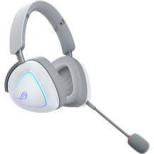 ASUS ROG Delta II Auricolare Con cavo e senza cavo A Padiglione Gaming USB tipo-C Bluetooth Bianco, Cuffia da gioco