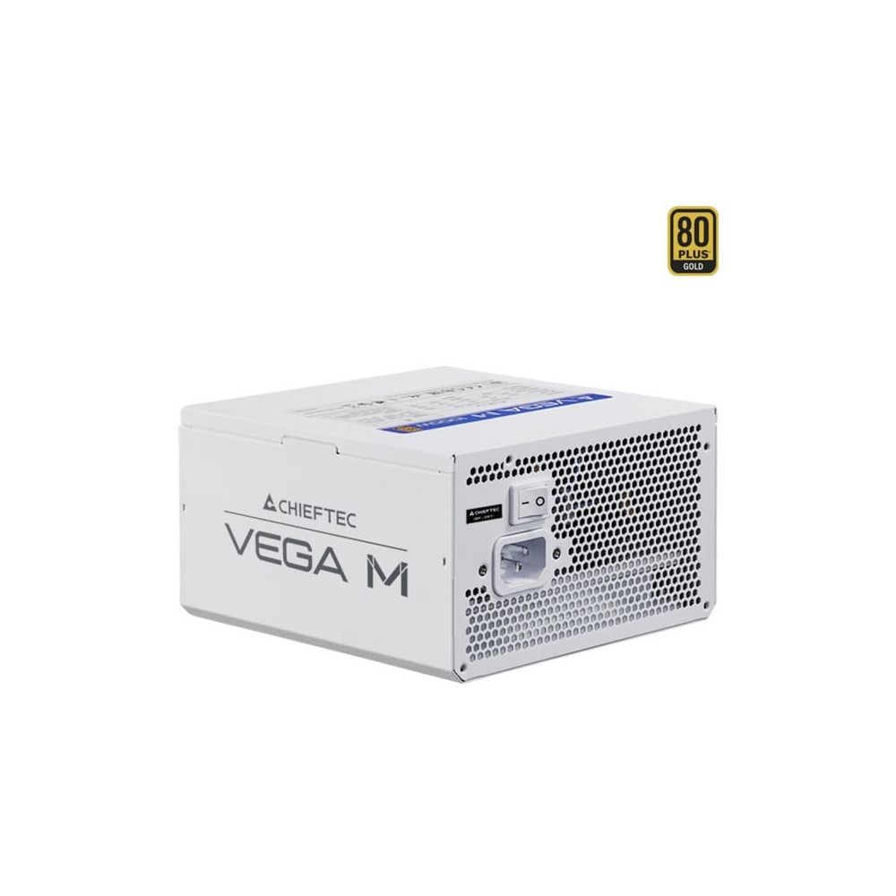 Chieftec Vega PPG-850-CW alimentatore per computer 850 W 20+4 pin ATX ATX Bianco, Alimentatore PC